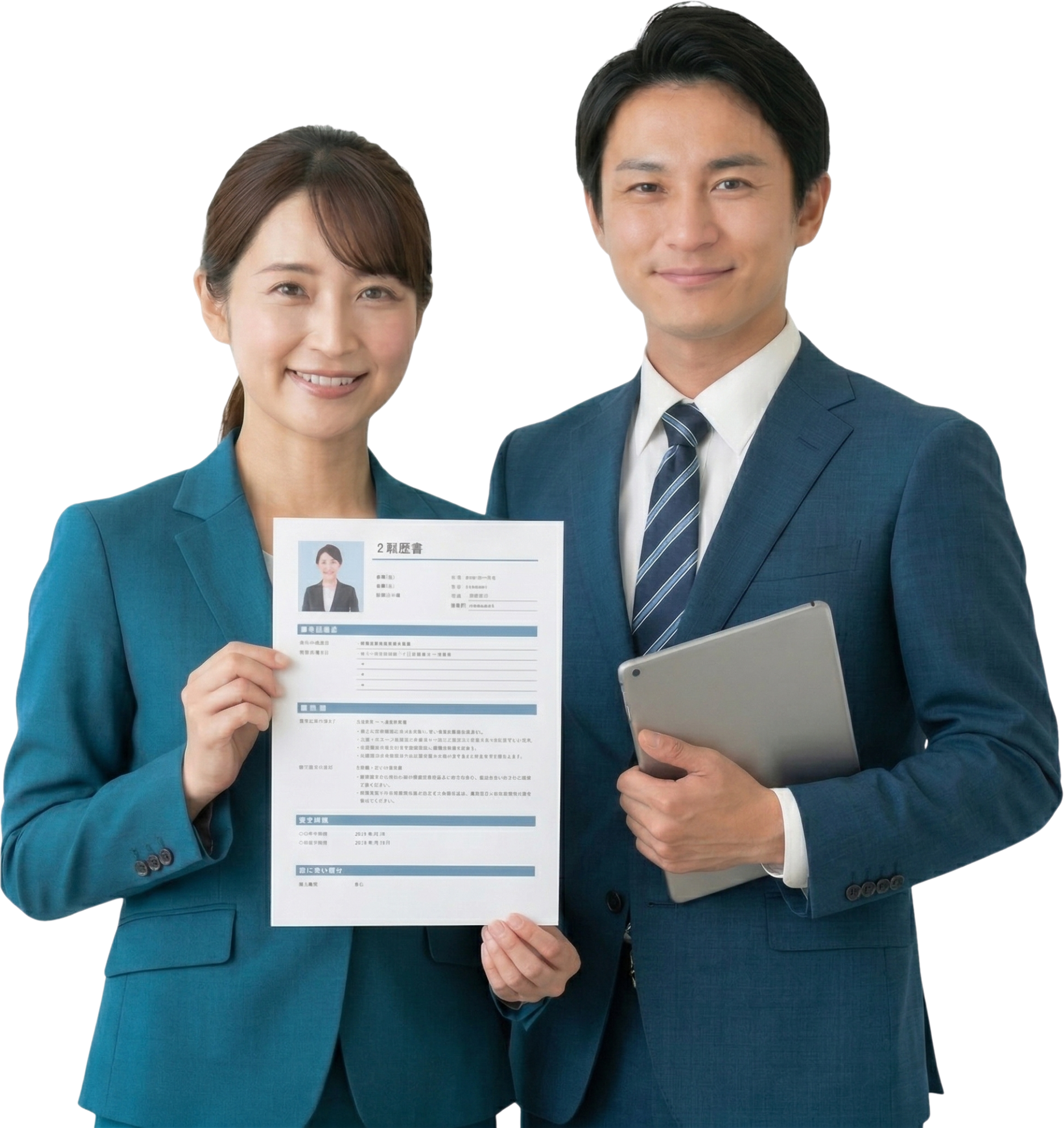 職務経歴書作成をサポートする担当者